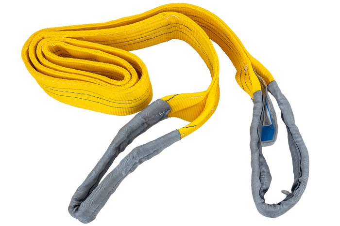 Sangle, élingue de levage HEFFA 3 m/90 mm/3 t avec boucles