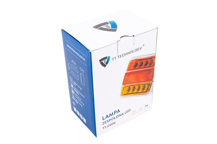 Feu arrière LED universel TT TECHNOLOGY TT.12006, 4 fonctions