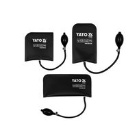 Jeu de trois coussins de montage YATO YT-67385, capacité de charge 135 kg