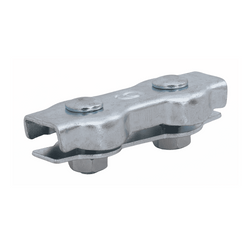 Serre câble double selle DROMET ZLS.6 pour câbles de 6 mm