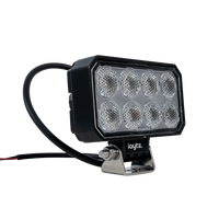 Réflecteur rectangulaire pour lampe de travail LED LAYTZ LY7302, 32 LED, 3200 lm