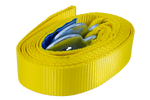 Sangle de remorquage avec crochets UNITRAILER 5 m/50 mm/6 t jaune