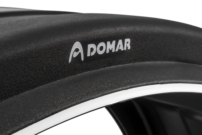 Garde-boue pour remorque 19,5-24,5" DOMAR DK4175 passage de roue 1300/460mm pour montage rapide