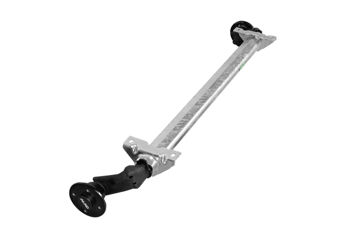 Essieu non freiné AL-KO OPTIMA pour remorque 750kg 1000mm 1430mm 4x100