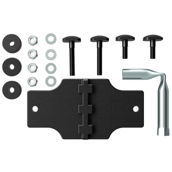 Adaptateur T-profilé n° 364 (glissières pour barres en aluminium) pour porte-vélos Peruzzo 