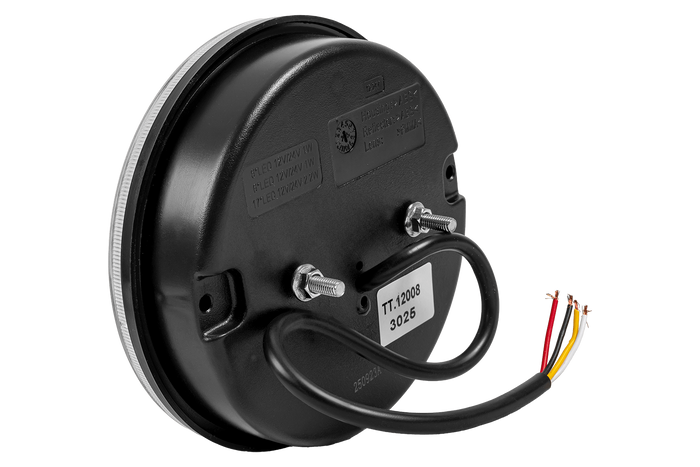 Feu arrière LED TT TECHNOLOGY TT.12008 Glo-Trac LED Hamburger, 3 fonctions universel