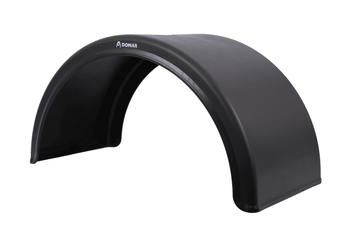 Garde-boue double pour remorque 15-17,5" DOMAR DK1515, passage de roue 860/410 mm
