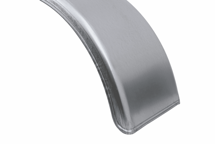 Garde-boue tandem (double) pour remorque 14" CHORUS passage de roue 1575/255mm