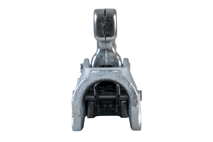 Attelage à boule WINTERHOFF WW 350-RB-K1212 pour remorque de 3500 kg avec timon tubulaire de 50 mm, en fonte