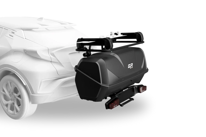 Plateforme de remorquage GP Saturn avec coffre et porte-skis (23.GP023-23.GP019-23.GP1000)