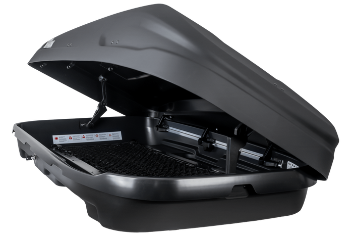 Coffre, box de toit Inter Pack Monsun S, noir mat