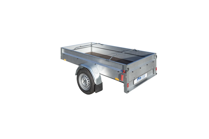 Support de bâche plate pour remorque ProPlus 340914V01, réglable de 100 à 155 cm