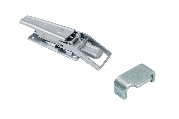 Attelage, charnière latérale avec fermoir WINTERHOFF BV 90-1 + BVG 90-A fermeture latérale complète remorque