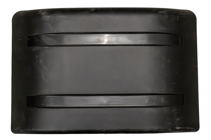 Demi-garde-boue pour remorque DOMAR D10224, passage de roue 370/240 mm