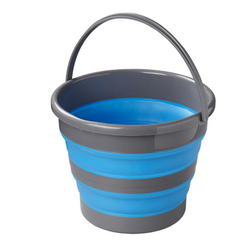 Seau de voyage pliable ProPlus 370307V01, bol en silicone 15 L