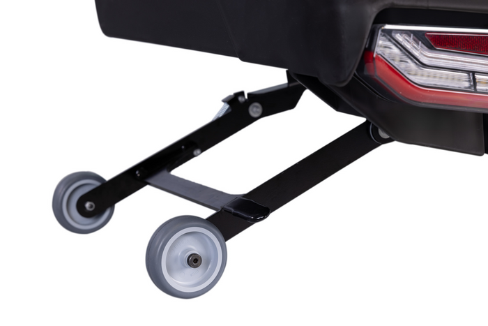 Coffre à bagages Towbox Alpha Urban Black - monté sur attelage