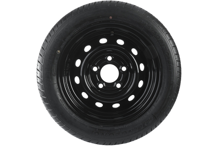 Roue renforcée pour remorque LINGLONG 195/50 R13C 104/101N UNITRAILER Jante noire 5.5Jx13" 5x112 ET:30