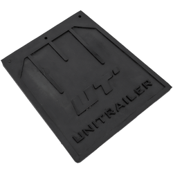 Bavette en caoutchouc UNITRAILER, couvre-aile, 187/205mm
