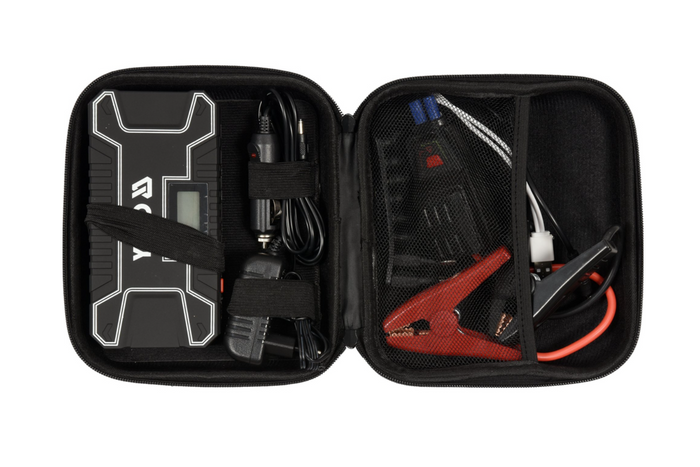 Démarreur de voiture externe YATO YT-83082 de 12 000 mAh avec écran LCD