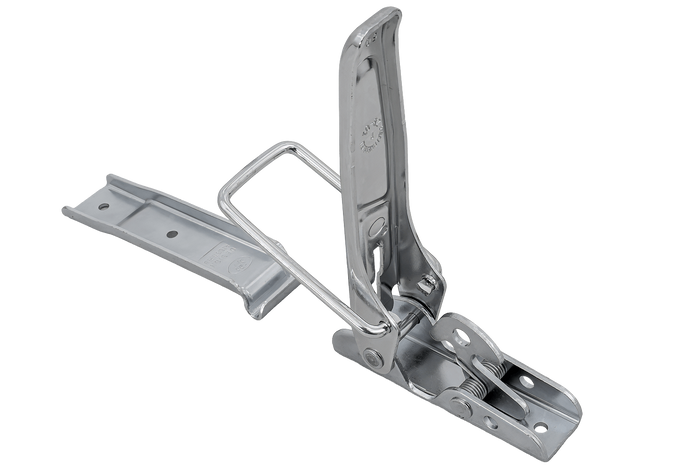 Attelage, charnière latérale avec fixation STEELPRESS ZB-01+Z-02 pour fermeture latérale complète remorque