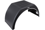 OUTLET Garde-boue double pour remorque 14-16" DOMAR DK3115 passage de roue plat 915/450mm
