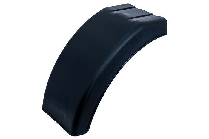 Demi-garde-boue pour remorque DOMAR DR1012201 passage de roue 384/200mm droit
