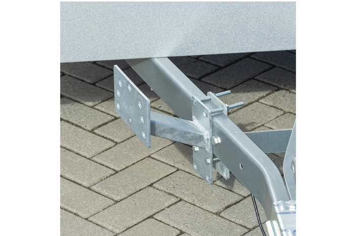 Support de montage de roue de secours de remorque ProPlus 342643, angle 8-16"