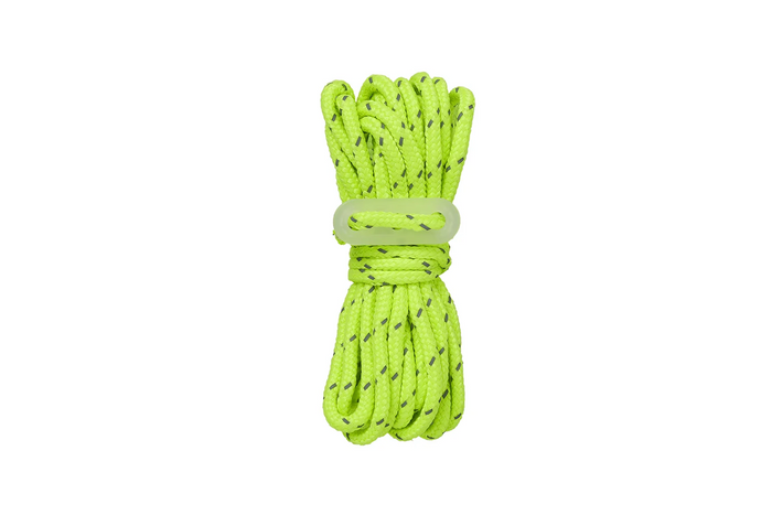 Ensemble de quatre haubans, cordes ProPlus 361802, fils fluorescents pour une tente de 4 m