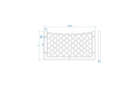 Filet de rangement pour bagages ProPlus 230072 , 302 x 169 mm