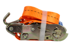Courroie de transport orange UNITRAIER 2 m/25 mm/1 t avec tendeur