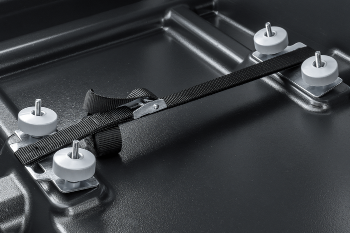 Boîte à crochets pour la plateforme Inter Pack Re-cargo