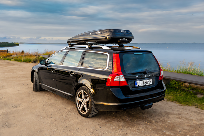 Coffre de toit Inter Pack Zenith 8.6, noir métallisé