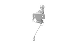 Boule d'attelage double fonction ProPlus 341216V01, entraxe de 50 mm, capacité de remorquage de 3 500 kg