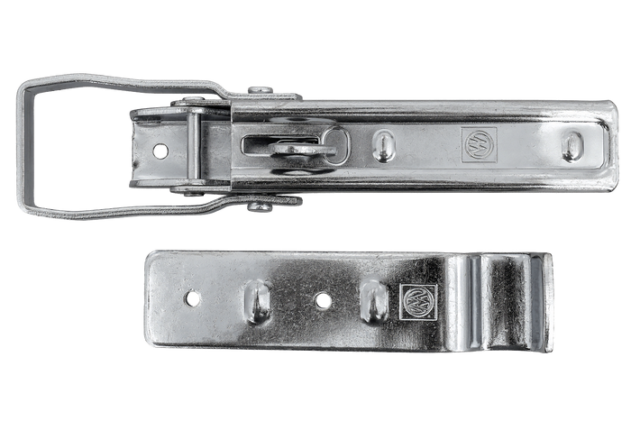 Attelage, charnière latérale avec fermoir WINTERHOFF BV 20-1 + BVG 20-A fermeture latérale complète remorque