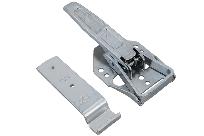 Attelage latéral avec fixation STEELPRESS ZB-04+Z-01A pour fermeture latérale complète remorque