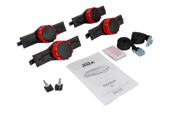 Coffre de toit Inter Pack Monsun M anthracite mat