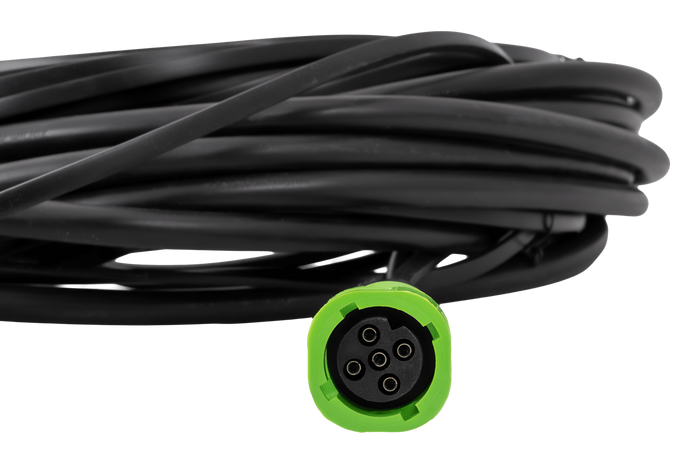 Installation électrique MANTES, faisceau remorque bateau, 11,67 m, prise 13 broches, 2 baïonnettes, 5 broches