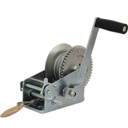 Treuil manuel KNOTT 6X0017.008 pour remorque de 900 kg avec câble en acier