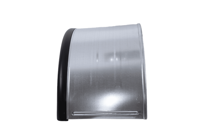 Garde-boue double pour remorque 15-16" DOMAR DK7115, passage de roue 880/400 mm, métal avec bord en caoutchouc