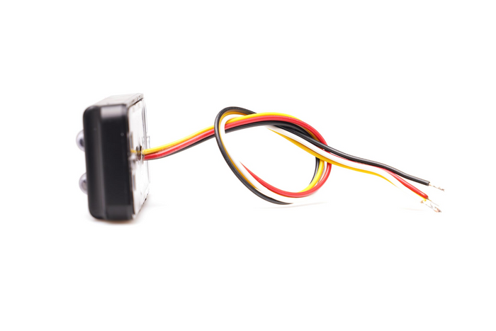 Lampe d'avertissement WAŚ 2469 W284 LED clignotante orange MAÎTRE/ESCLAVE