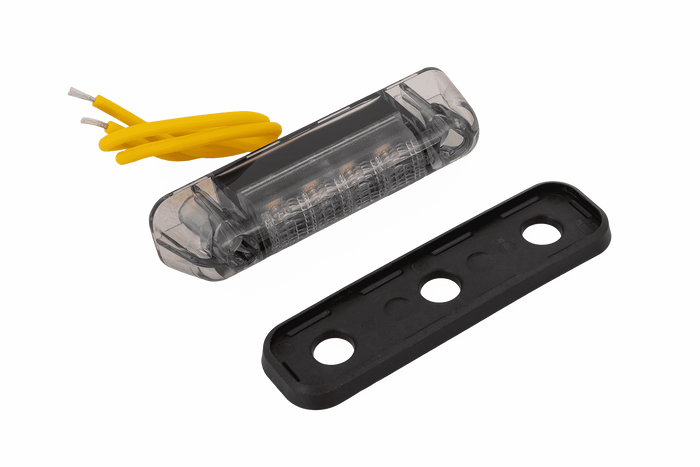 Feu de position, gabarit FRISTOM FT-081 LED DARK, orange, universel