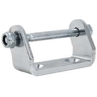 Support de charnière intégré STEELPRESS UH-01 pour montage latéral de remorque