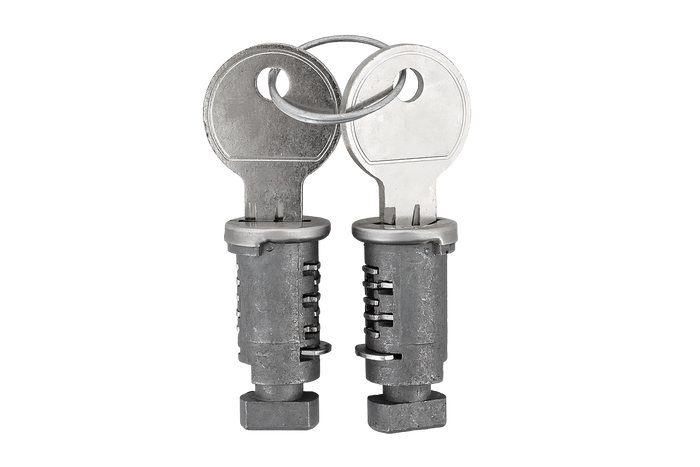 Coffret serrure et clé Atera n° 120 (2 pièces + 2 clés) 083013