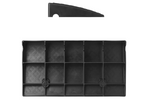 Ensemble de deux rampes d'accès ProPlus 361570, rampes en caoutchouc de 7 cm, capacité de charge de 3000 kg