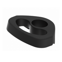 Poignée de manœuvre KNOTT 414004.001 pour roue de support de 48 mm