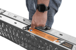 Rampe pliable UNITRAILER ALR004 en acier pour remorque, 170 cm, 227 kg