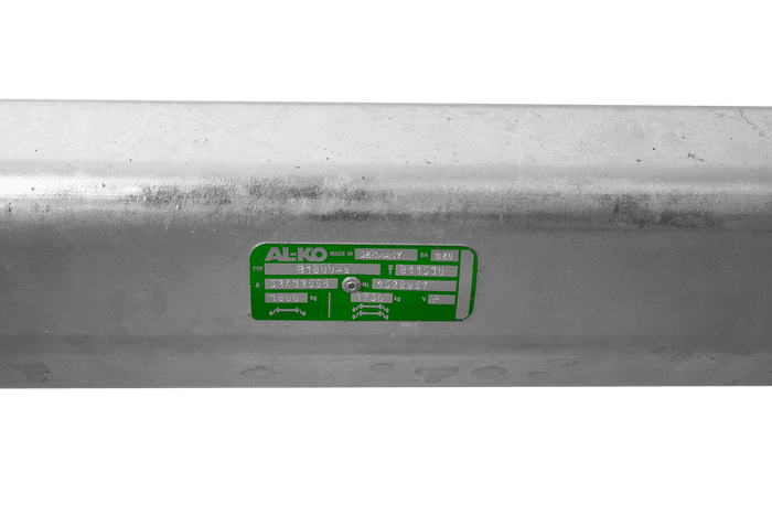 Essieu freiné AL-KO EURO pour remorque bateau 1800kg 1445/1555mm 2030mm 5x112