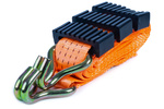 Sangle de transport 3 points avec tendeur pour remorque UNITRAILER 3 m/50 mm/4 t orange