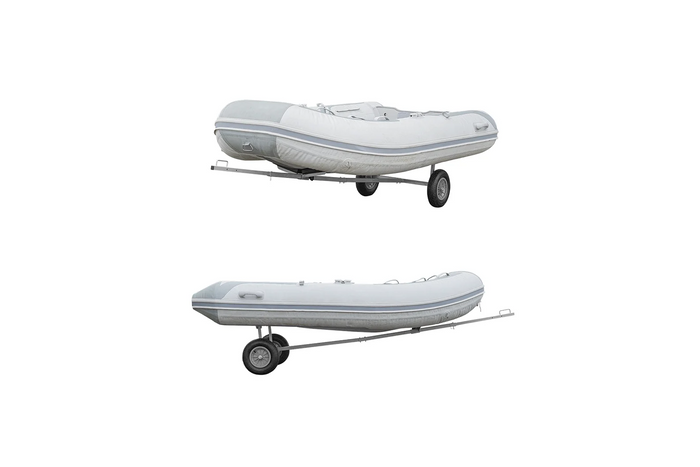 Chariot de transport ProPlus 740024CR pour le transport d'un bateau léger, ponton de 70 kg