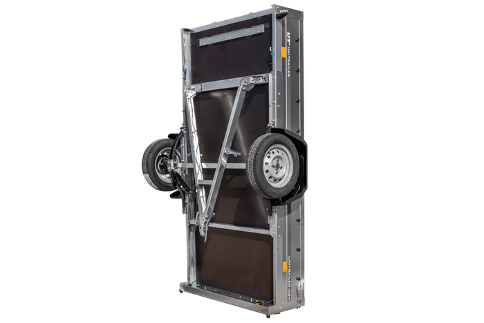 Remorque sur ressorts 264x125 UNITRAILER GARDEN 264/R KIPP